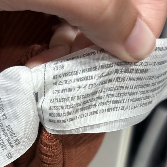 NWT Abercrombie & Fitch short sleeve portrait neck bodysuit - Picture 4 of 6